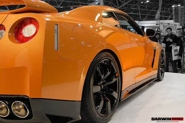 Darwinpro 2008-2016 Nissan GTR R35 CBA/DBA ZELE Style Carbon Fiber Sid ...