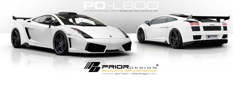 Prior Design Lamborghini Gallardo PD-L800 Widebody Kit – CarGym