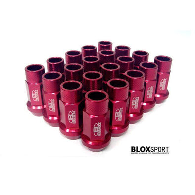 BLOX Classic Style Forged 7075-T6 Grading Wheel Lugs (9 Colors)  20 Lugs (Japanese Cars)