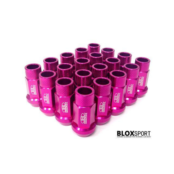 BLOX Classic Style Forged 7075-T6 Grading Wheel Lugs (9 Colors)  20 Lugs (Japanese Cars)