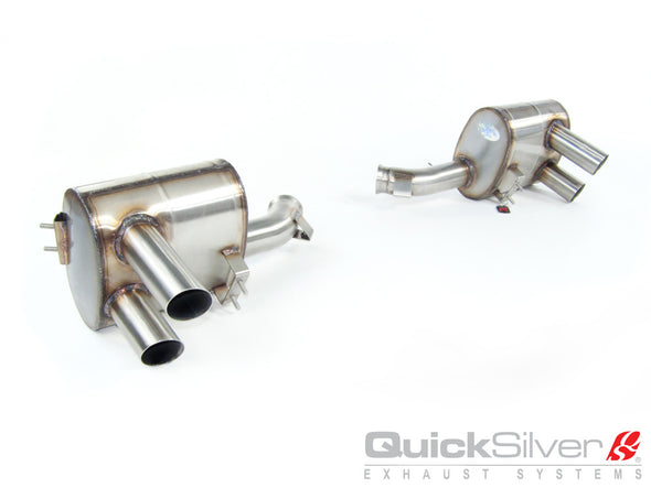 QUICKSILVER EXHAUSTS FOR California - Sport Rear Sections (2009-