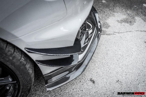 Darwinpro 2020-2022 Audi RS4 B9.5 BKSS Style Carbon Fiber Front Lip
