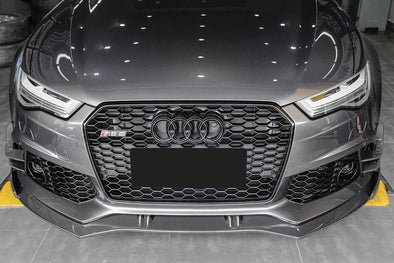 Carbonado 2013-2018 Audi RS6 Avant BS Style Carbon Fiber Front Lip