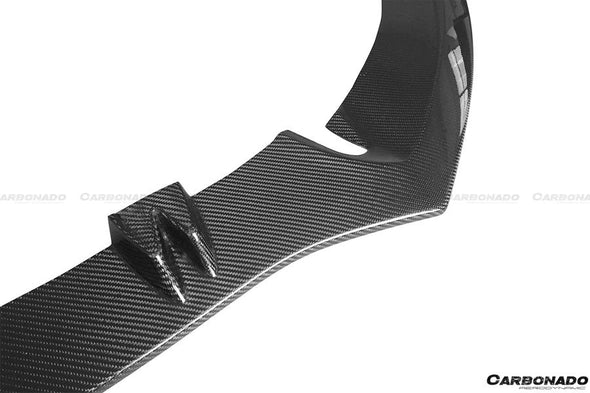 Carbonado 2013-2018 Audi RS6 Avant BS Style Carbon Fiber Front Lip
