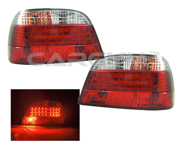 BMW E38 7-Series 1995-2001 LED Taillight (Red/Clear)