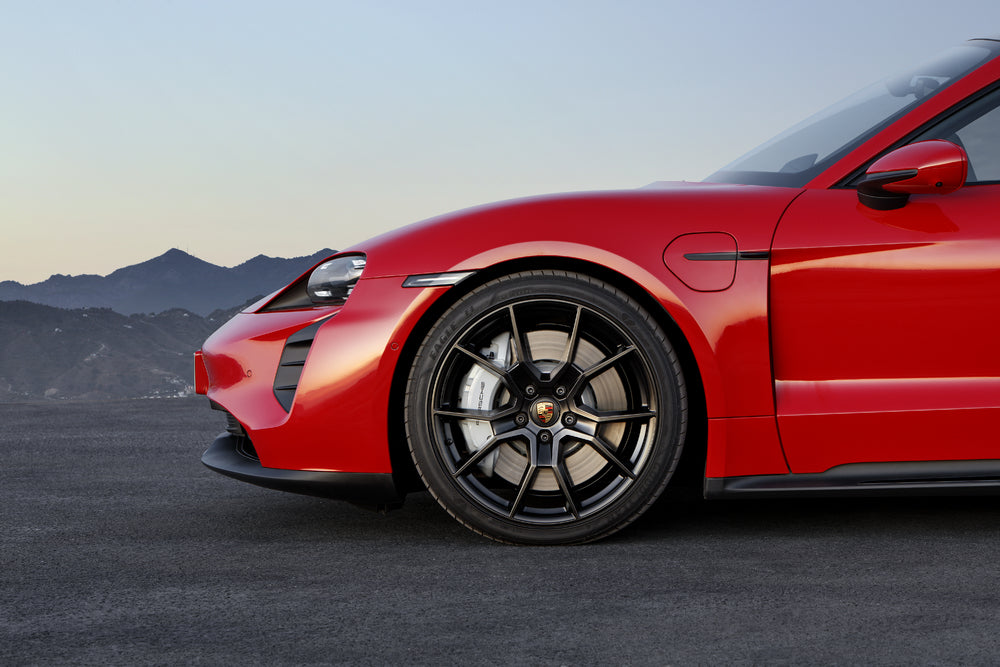 Taycan Tire ExoForma Permashine on RS Spyder Wheels 【Taycan13】 