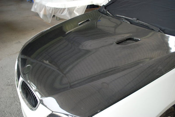 BMW E92 E93 M3 Style Carbon Fiber Front Hood