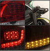 VW GOLF VI MK6 2009+ R Style Red & Smoked LED Taillight