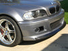 BMW E46 M3 STRASSENTECH Style Carbon Fiber 2pc Front Lip