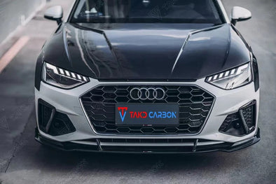 TAKD CARBON Carbon Fiber Hood Bonnet Ver.2 for Audi A4 & S4 2017+ B9 B9.5