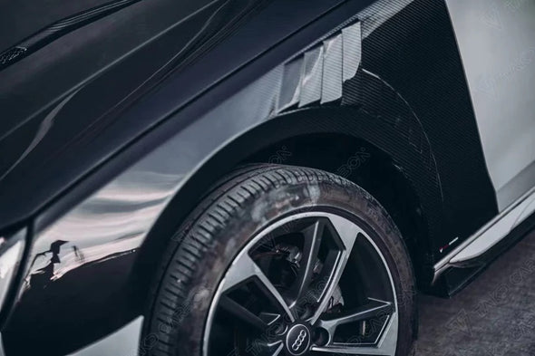 TAKD CARBON Carbon Fiber Front Fenders for Audi A4 S-Line & S4 B9.5 2020+