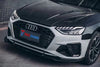 TAKD Carbon Dry Carbon Fiber Intake Vent Cover For Audi S4 & A4 S-Line B9.5 2020+
