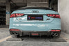TAKD Carbon Dry Carbon Fiber Rear Diffuser Ver.1 For Audi S5 & A5 S-Line B9.5 2020+
