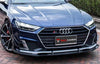 TAKD CARBON Dry Carbon Fiber Front Lip for Audi A7 S-Line & S7 C8 2018+
