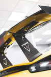 TAKD Carbon Dry Carbon Fiber Rear Wing Spoiler Ver. I for Porsche 718 Cayman