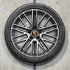 21” Porsche Panamera 911 Turbo Design II OEM Complete Wheel Set
