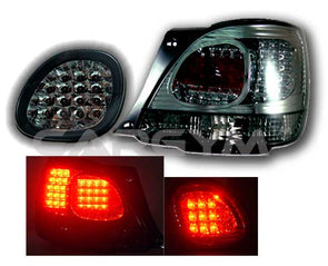 Lexus 98-05 GS300/GS400/GS430 Aristo Smoke LED Taillight Set