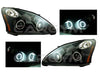 Lexus RX330 LED & CCFL Angel Eyes Black D2S Projector Headlight
