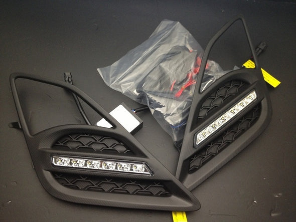TOYOTA GT86 SCION FR-S SUBARU BRZ LED DRL w/ Fog Lamp Cover Kit