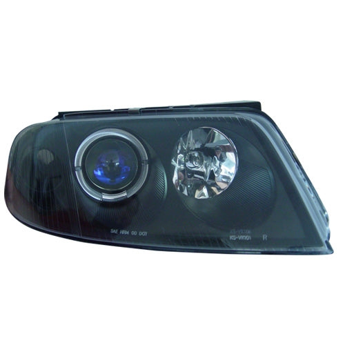 VW Passat 01-05 (Black Housing & Clear Projector) Headlight
