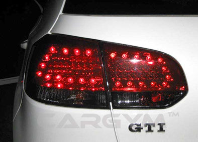 VW GOLF VI MK6 2009+ Red & Smoked LED Taillight