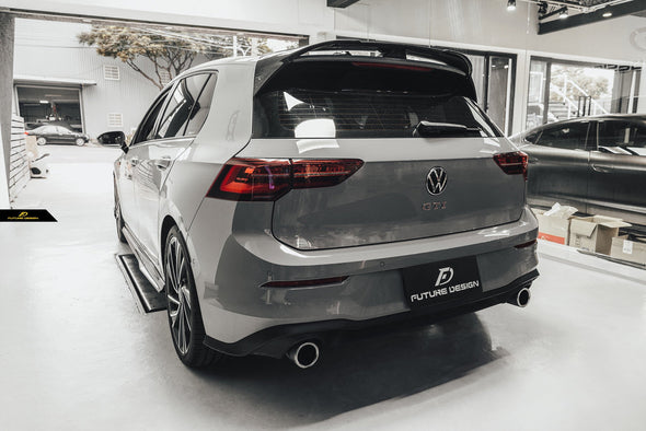 Volkswagen Golf 8 GTI MK8 Carbon Fiber Rear Roof Spoiler by Future Design