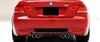 BMW E90 M3 Sedan V Style Carbon Fiber Rear Diffuser