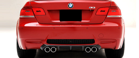 BMW E90 M3 Sedan V Style Carbon Fiber Rear Diffuser – CarGym
