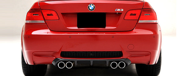 BMW E92 E93 M3 V Style Carbon Fiber Rear Diffuser