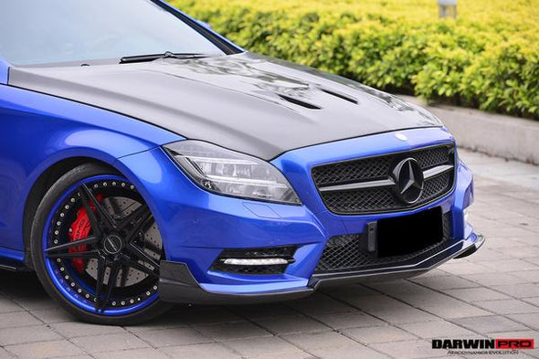 DarwinPro 2011-2014 Mercedes Benz CLS Class W218 BKSS Style Front Lip (Not Fit AMG)