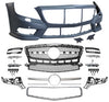 Mercedes-Benz W218 AMG Style Front Bumper with Front Grill (PP)