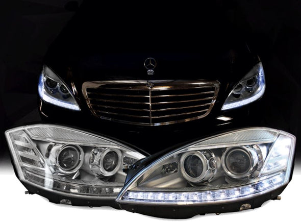Mercedes-Benz S-Class W221 2006-09 Facelift Style LED Headlight
