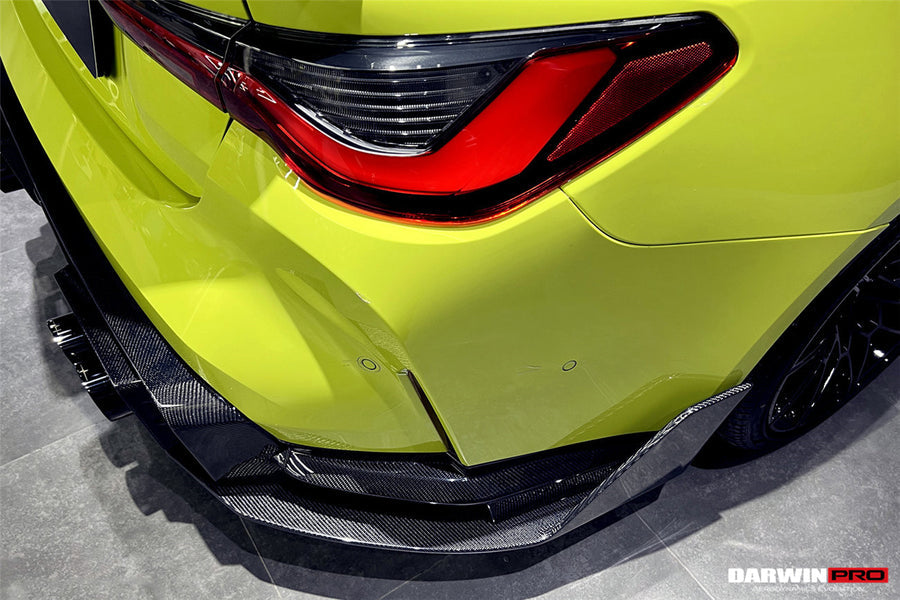 DarwinPro 2021+ BMW M4 G82/G83 BKSS Style Carbon Fiber Rear Diffuser w ...