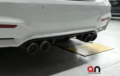 BMW F32 M4 Style Quad Exhaust Pipes Conversion Kit – CarGym