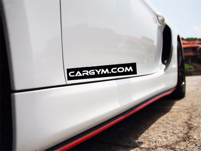 Porsche Cayman 981 Dry Carbon Fiber Side Skirts