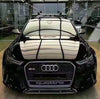 Audi A6 C7 2011+RS6 Style Front Bumper Kit also carbon fiber fro