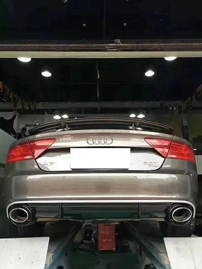 Audi A7/S7 2011-2017  RS7 Style Rear Diffuser with Exhaust Tips