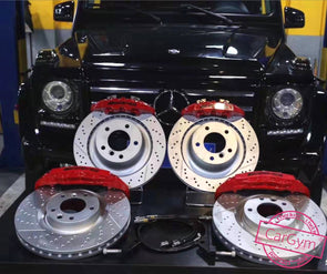 Benz G-Class AMG Front & Rear Brake Upgrade Kit (Red Calipers)