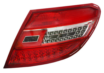 Mercedes-Benz C-Class W204 2008+ Red & Clear LED Taillight