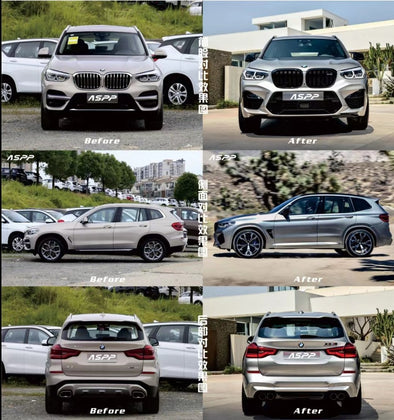 BMW X3 G08 2020+ X3M Style Body Kit