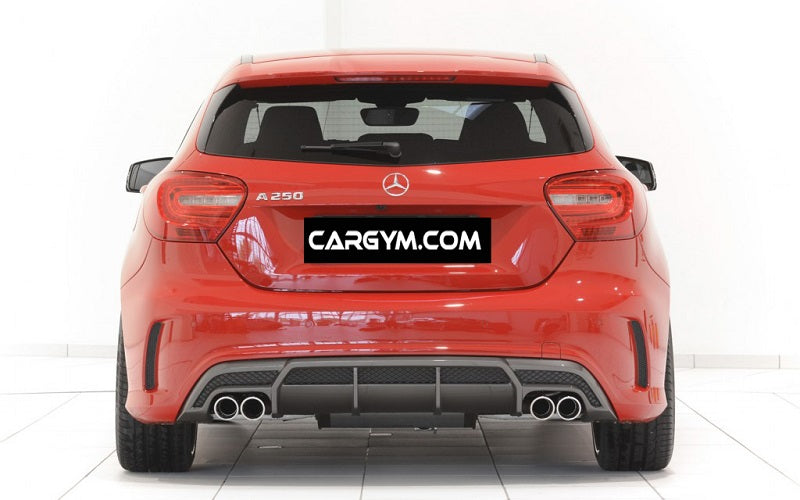 Mercedes-Benz W176 A-Class B Style Carbon Fiber Rear Diffuser – CarGym