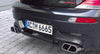 BMW E63 M6 AC Style Carbon Fiber Rear Diffuser