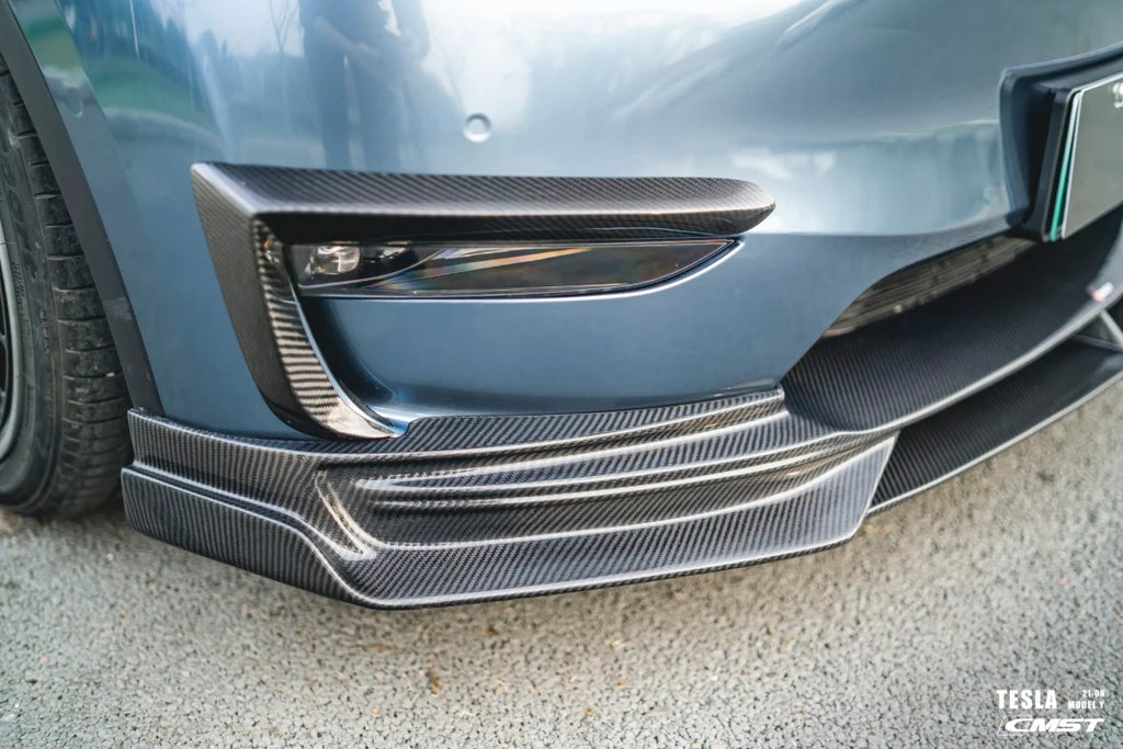CMST Tuning Carbon Fiber Upper Valences Ver.2 for Tesla Model Y – CarGym