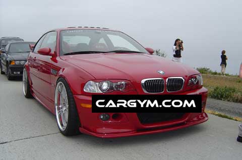 BMW E46 M3 HN Style Carbon Fiber Front Lip Spoiler – CarGym