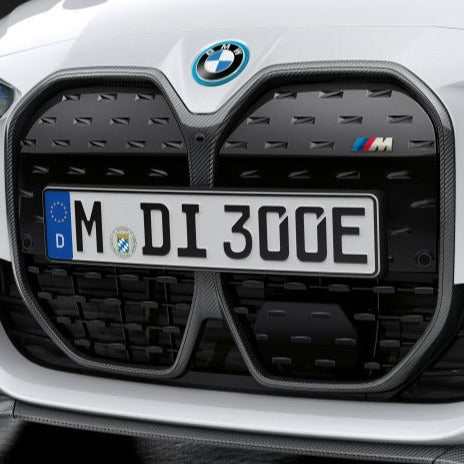 BMW M Performance Carbon Fiber Front Grill Attachment Trim for 4