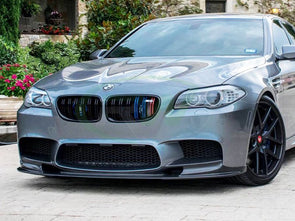 BMW F10 M5 3D Design Style Carbon Fiber Front Lip Spoiler
