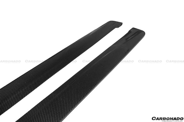 Carbonado 2014-2020 BMW M4 F82 VAS Style Carbon Fiber Side Skirts