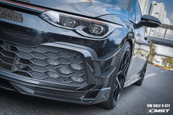 CMST Tuning Carbon Fiber Front  Lip Spoiler for Volkswagen GTI MK8