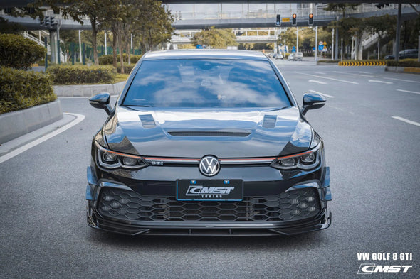 CMST Tuning Carbon Fiber Front  Lip Spoiler for Volkswagen GTI MK8