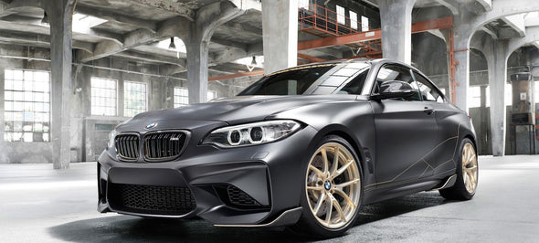 19" BMW M2 Frozen Gold 763M M Performance OEM Forged Wheels